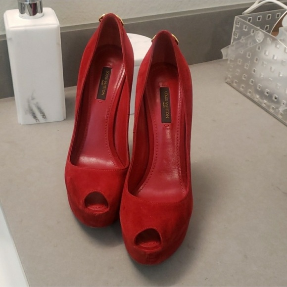 LV open toe pumps - Picture 2 of 4